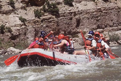 white water rafting